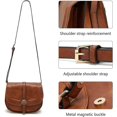 thumbnail image 4 of Women's Crossbody Bags Saddle Purse Satchel Bag Tote Shoulder Handbags Banmo, 4 of 5
