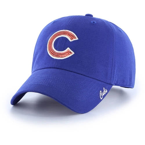 MLB Chicago Cubs Sparkle Women's Adjustable Cap Hat by Fan Favorite by Overstock