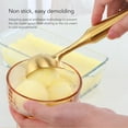 thumbnail image 3 of ABPETE Ice Cream Scoop, Metal Ice Cream Scooper, Stainless Steel Ice Cream Scoop, Nonstick Anti Freeze One Piece Scooper Spoon, Long Handle Ice Cream Ball Spoon for Ice Cream(Gold), 3 of 9
