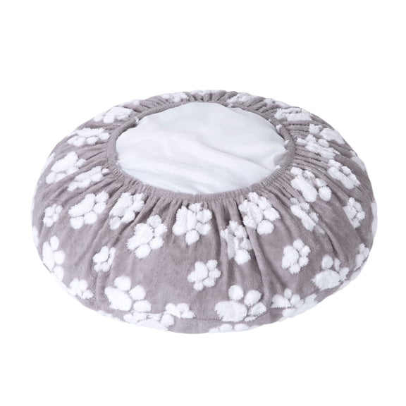 Polyester Round Pet Bed Cover Waterproof And Machine Washable Replacement