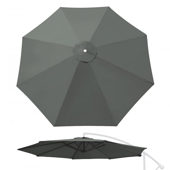 MISSMILE 2026 New 10Ft 8 Ribs Umbrella Canopy Replacement, for Cantilever Umbrella, Frame Not Included, for Outdoor Shading, Garden Umbrellas, Patio Use, Backyard Relaxation, Sun Protection