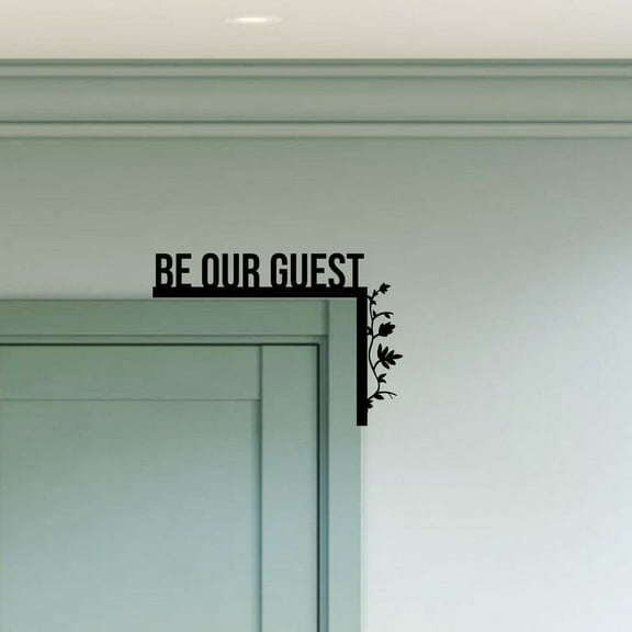 Handmadetneonsign Guest Room Door Corner Sign, Guest Room Metal Door Topper, House Wall Decor 53145
