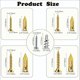 thumbnail image 2 of Juego de anclajes para paneles de yeso AGPVZUQL, 380 piezas con tornillos, 5 tamaños, acero, 2 of 6