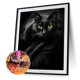 thumbnail image 1 of Cuadros Decorativos Kit de pintura de diamantes 5D, mosaico de taladro redondo completo de gato negro DIY (HJ499) DQrwqpou Nuevos Originales, 1 of 9