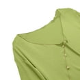 thumbnail image 3 of Sleepshirts for Women Soft Cotton New Summer Nightgowns for Women Short Sleeve Sleepwear Baggy Cotton Nightdress Basic Pajama Soft Comfy Sleepshirt Green One Size, 3 of 9