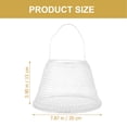 thumbnail image 2 of unbranded Cesta Multiusos Plegable Plata Para Organización Y Almacenamiento De Huevos, 2 of 8
