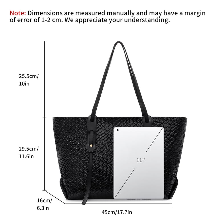 Kalunma Large Women's Hobo Tote, Waterproof Vegan Leather photo 2