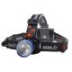 thumbnail image 1 of Lámpara de cabeza con zoom, multicolor, recargable por USB, para acampar, montar en la cabeza, para conducción nocturna, 1 of 2