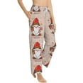 thumbnail image 2 of Balery Christmas Gnome star print Women's Pajama Pants,Ultra Lightweight Pjs,Lounge Pant-Small, 2 of 9