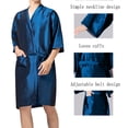 thumbnail image 4 of Salon Client Gown Robes Cape Hair Salon Hair Cutting Smock for Clients Kimono Style, 4 of 5