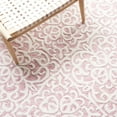 thumbnail image 6 of SAFAVIEH Metro Joshua Medallion Area Rug, Pink/Ivory, 8' x 10', 6 of 8