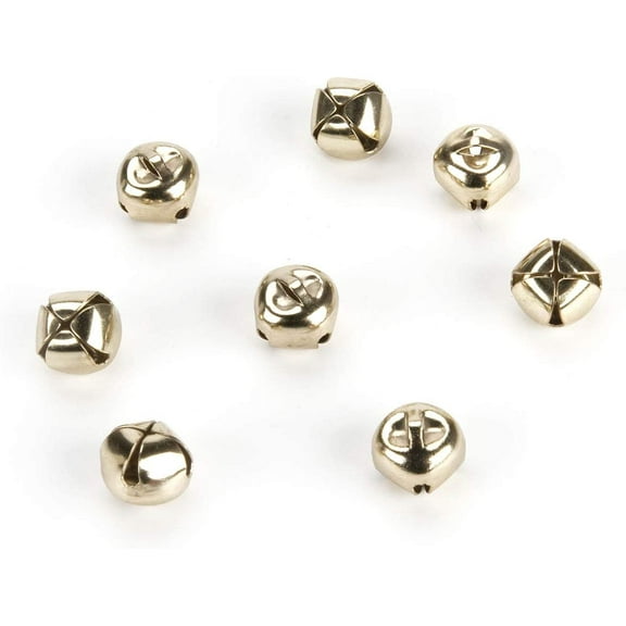 Jingle Bells .5" 15/Pkg-Gold