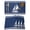Blue, variant on Navy Blue Rudder Nautical Placemats Set of 2 Coastal Summer Ocean Farmhouse Place Mats Indoor Wipeable Table Mats Washable Cloth Dining Table Placemats for Kitchen Holiday Party Home Decor 13x19 Inch