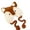 C, variant on Infant Unisex Leopard Ear Winter Hat Comfortable Fleece Thermally Ear Cover For Toddler