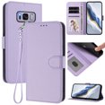 thumbnail image 1 of Funda Cartera GANGXUN para Samsung Galaxy S8 Plus – Cierre Magnético, Protección RFID, Correa Desmontable, Compatible con Carga Inalámbrica, 1 of 6