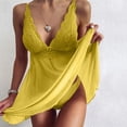 thumbnail image 1 of Lencería transparente de encaje, camisón de talla grande, ropa de dormir para mujer, ropa interior Sexy para mujer, camisón con entrepierna abierta, ropa de dormir Tan Jianjun unisex, 1 of 2
