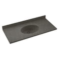 thumbnail image 1 of Swanstone 61W x 22.5D in. Chesapeake Solid Surface Vanity Top, 1 of 7