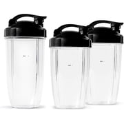 Nutribullet Pro Personal Blender, Shakes, Smoothies, Food Prep, and Frozen Blending, 32 Ounce Cup, 24 Ounce Cups, Flip-top Travel Lids, Matte White