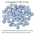 thumbnail image 3 of Uxcell 7-8mm 0.22 Lbs Clay Pebbles Blue Gardening Potted Balls for Hydroponic Growing, 3 of 5