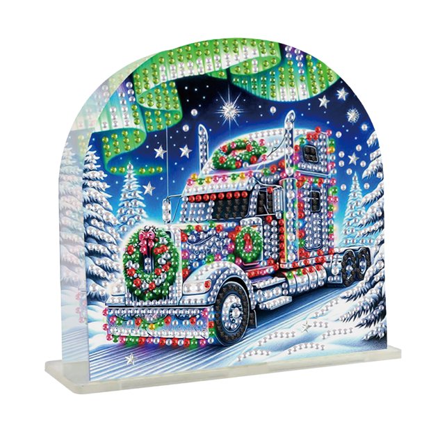 Diamond Art Servilletero Navidad Acrílico Decoraciones Navideñas