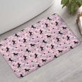 thumbnail image 2 of Pink Cartoon Unicorn Star Camouflage Pattern Bathroom Rugs Mat,Non Slip Microfiber Bathroom Rug,Rubber Backing,Soft Bathroom Mats for Bathroom Floor,Tub and Shower,17x30in(43x75cm), 2 of 5