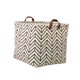 thumbnail image 3 of Preciosa cesta de almacenamiento plegable TUMALL para ropa sucia, color trigo, 3 of 7