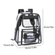 thumbnail image 3 of Mochila Transparente Resistente, Homologada para Estadios, Minibolsa Transparente con Cordón para Gimnasio, de Vinilo Resistente, con Correas Suaves Ajustables, Ideal para Viajes, Conciertos y Evento, 3 of 7