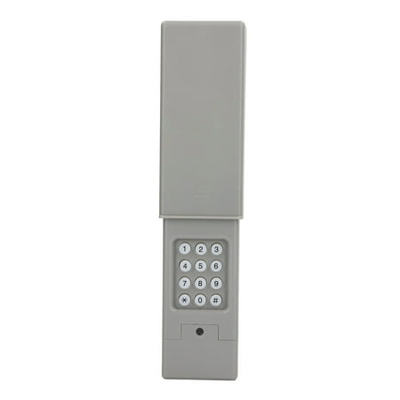 

Universal Garage Door Keypad Compatibility Wireless Keyless Keyboard Button Operation 2 Channels For Household Use