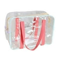 thumbnail image 2 of Bolsa de mano transparente,Bolsa de viaje transparente para playa de PVC transparente,Bolsa de viaje impermeable para natación,Bolsa transparente para maquillaje,cosméticos y deportes,Bolsa, 2 of 5