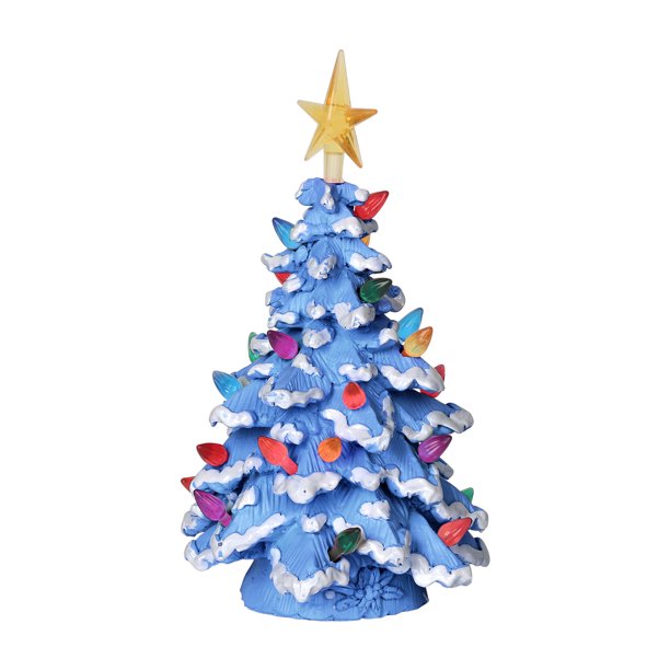 Resina de luces de árbol de Navidad de bricolaje con decoración de Navidad de luces Wmkox8yii gf10128