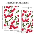 thumbnail image 5 of Kll Cherry Wall Plate,Gloss Finish,Standard Size 1 - 5" X 3", Polycarbonate Thermoplastic,Electric Receptacle Plug Covers, 5 of 8