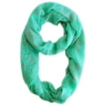 thumbnail image 3 of Beautiful Tropical Hawaiian Hibiscus Flower & Lace Design Infinity Loop Scarf, 3 of 8