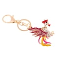 thumbnail image 1 of Llavero de Gallo de Rhinestone Sunnimix Colorido 12.5 cm, 1 of 8