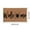 02-Brown H 15.74x23.62Inch, variant on Halloween Doormats, Cute Non Slip Absorbent water Resist Dirt Welcome Mat for Front Doormat Outdoor Indoor Entrance 15.74x23.62Inch Brown