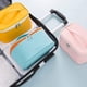 thumbnail image 4 of Makeup Bag Cosmetic Bag for Women,Portable Travel Bag Large Travel Toiletry Bag Beauty Zipper Organizer for Girls,PU Leather Washable Waterproof(Deep, 4 of 4