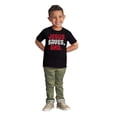 thumbnail image 3 of Christian Faith Jesus Saves Bro Youth T Shirt Tee Boys Infant Toddler Brisco Brands 18M, 3 of 4