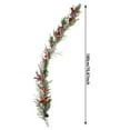 thumbnail image 3 of SIfdSeng Get it Fast Xmas Greenery 180Cm Decorate Stairs Doors & Mantels, 3 of 6