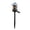 Purple, variant on Cottage Solar Garden Stake Light Resin Log Cabin Led Landscape Lamp For Yard Patio Flower Bed Backyard(Red-7Cm)