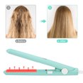 thumbnail image 4 of EECOO Hair Straightener Flat Iron, 4 Colors 2 in 1 Mini Bangs Hair Straightener Beauty Flat Iron Heating Curler Ceramic Tourmaline Plate Wave Straightener, 4 of 7
