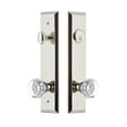 thumbnail image 3 of Grandeur Fifth Avenue Tall Plate Single Cylinder One Piece Knobset with Chambord Knob, 3 of 6