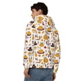 thumbnail image 4 of Naloa Thanksgiving Men’s Hoodies, Zip up Hoodie, Sweatshirts,Hoodies for Men Sizes S-3XL-Small, 4 of 5