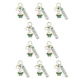 thumbnail image 1 of Guardurnaity LLavero de conejo, llavero de muñeca de dibujos animados, para mujer, llaveros de coche, colgante ligero impermeable para adorno Accesorios de disfraces Azul Guardurnaity AP014118-03, 1 of 6