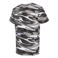 thumbnail image 2 of Adult Woodland Camouflage Short Sleeve T-Shirt , Urban Woodland , M, 2 of 6