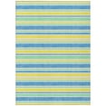 thumbnail image 2 of Addison Rugs Chantille Indoor/Outdoor Transitional Stripes Yellow Washable Rectangle Rug, 5' x 7'6", 2 of 6