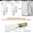 thumbnail image 3 of Wireless Door Open Sensor Alarm Chime, Adjustable Volume With Mute Indicators, 3 of 4
