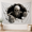 C, variant on XaaKee Tapestry Wall Hanging, Shadow Emergence Skeleton Bust, High-Quality Polyester Tapestry For Bedroom, 60x40Inch