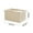 Beige, variant on Fall Savings! PRETXORVE Clothes Storage, Clothes Storage Box, Oxford Cloth Window Visible Clothing Storage Box with Lid Large Fabric Storage Box for Home Storage