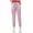 Pink, variant on Bmisegm Women Summer High Waisted Cotton Palazzo Pants Wide Leg Long Pant Trousers with Pocket Pants for Women Green XL