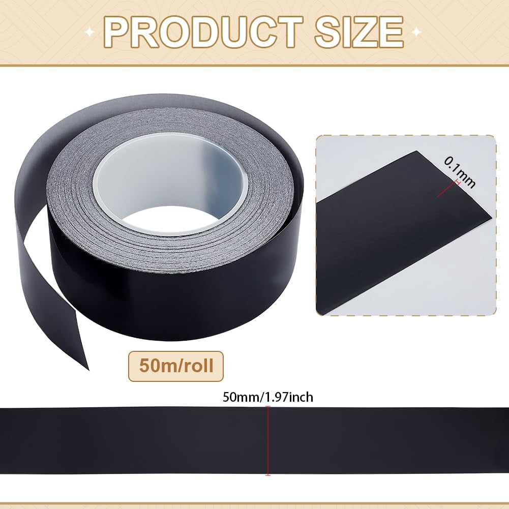 2 Inch Light Blocking Tape 164 Feet 100% Blackout Tape Adhensive Light Cover for Full Light Blocking Blackout Light Stickers for Electronics Window Lamp Screen Protector