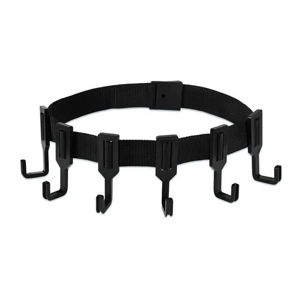 Hang on Tree Stands for Hunting Equipment Treestands Hanger Tree Equipped Forest Gear Hooks Tree Stand Gear Hooks Plastic Hunting Users Outside Using Webbing Tree Hooks